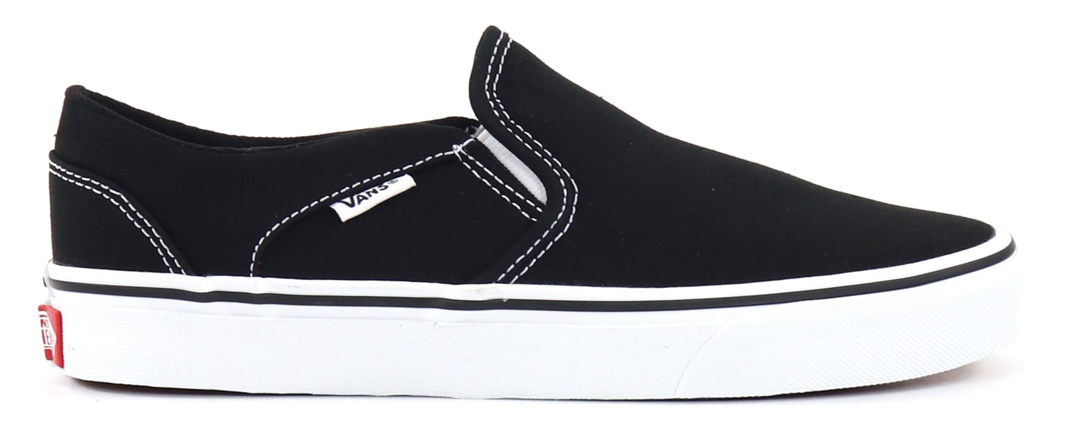 Vans Sneakers Asher Svart Vit Stilettoshop Se Webbutik