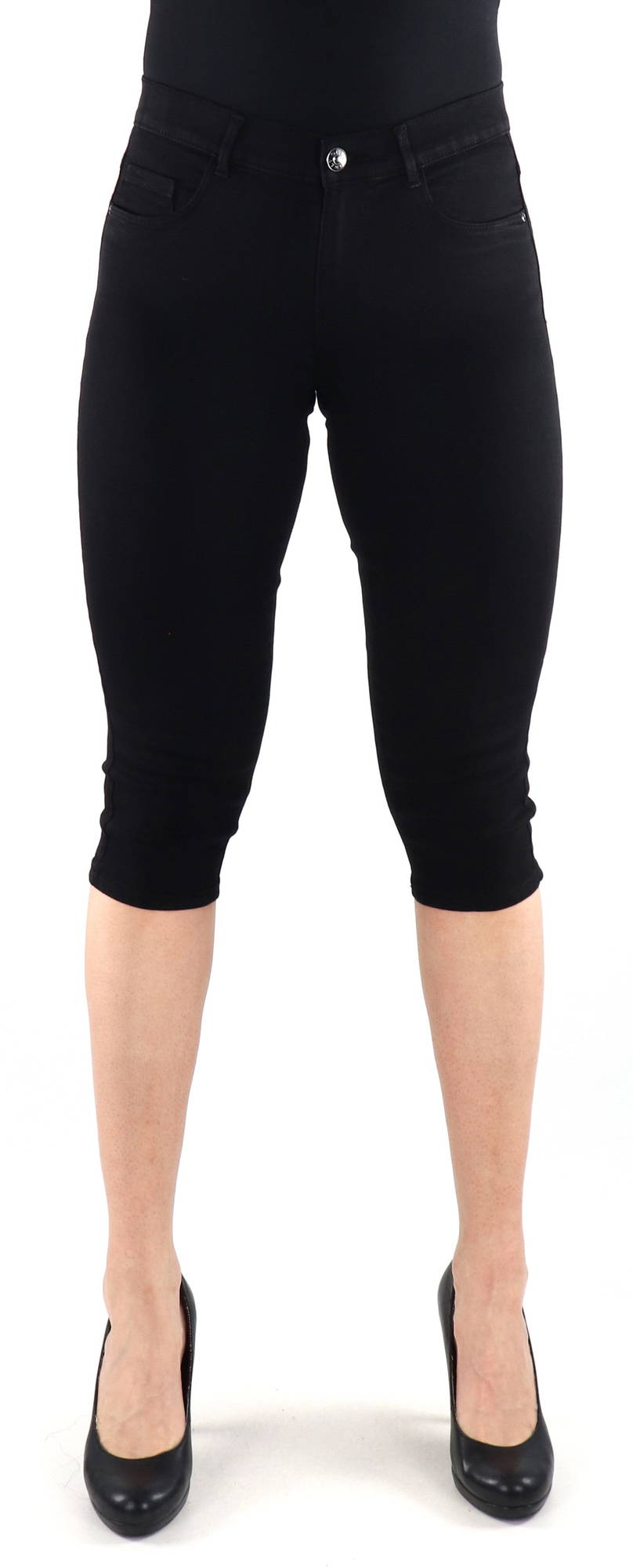 Only Dam Capris Rain Life Svart Stilettoshop Se Webbutik