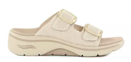 Skechers damflip-flops 140871/NAT GO WALK ARCH FIT 2.0 SANDAL - CHLOE natural - Slip-ins för damer - 138660 - 2