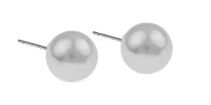 Snö of Sweden Örhängen Laney pärla 10mm s/vit - Örhängen - 118380 - 1