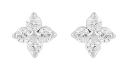 Snö of Sweden Örhängen Envy små silver/klara - Örhängen - 138632 - 1