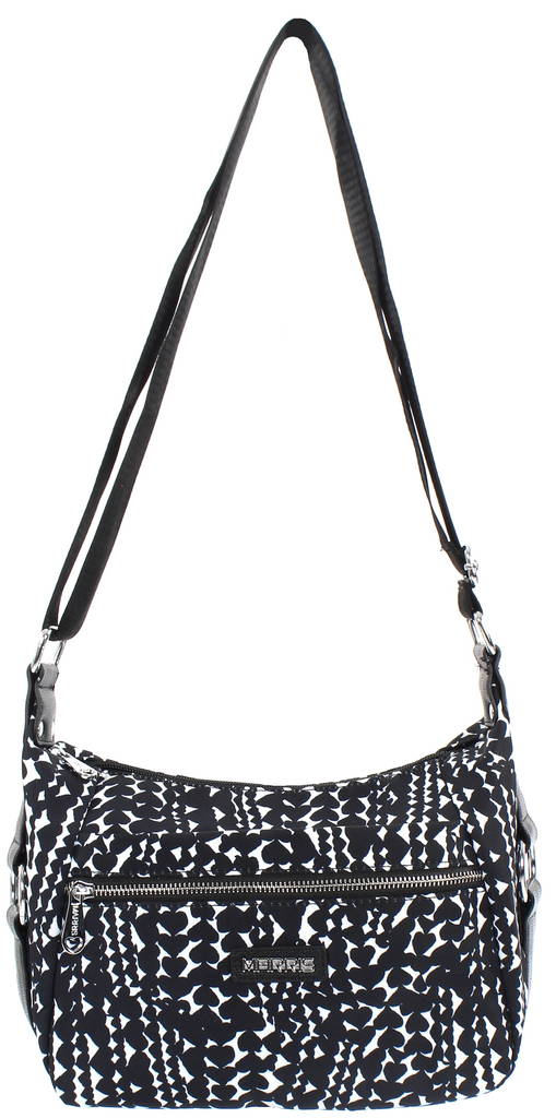Nabo Väska med mönster NK2188 Marris svart/vit - Handväskor - 130932 - 1