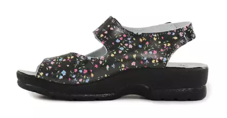 Golden Fit damsandaler/arbetsskor 696 fant14 blommönster - Arbetsskor för damer - 139303 - 2