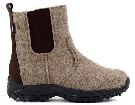 Pomar Filtstövletter med dubbar Metso sand felt - Stövletter och kängor för damer - 132454 - 1