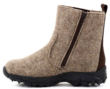 Pomar Filtstövletter med dubbar Metso sand felt - Stövletter och kängor för damer - 132454 - 2