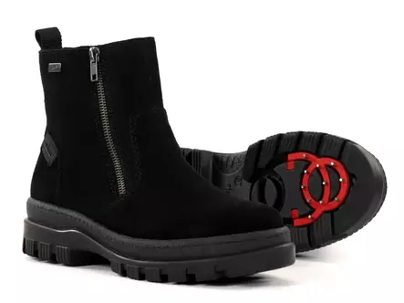 Rieker ankelboots med dubbar för damer X8251-00 svart - Rieker ankelboots - 136684 - 1