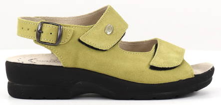 Golden Fit Sandaler 696 yellow mocka - Arbetsskor för damer - 127955 - 1