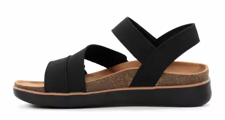 Skechers damsandaler 163252/BLK LIFTED COMFORT svart - Skechers sandaler - 136435 - 2