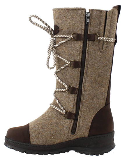 Pomar dam Filtstövlar Saana sand felt - Stövlar för damer - 132356 - 2