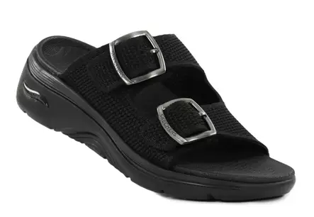 Skechers damflip-flops 140871/BBK GO WALK ARCH FIT 2.0 SANDAL - CHLOE svart - Slip-ins för damer - 138686 - 1