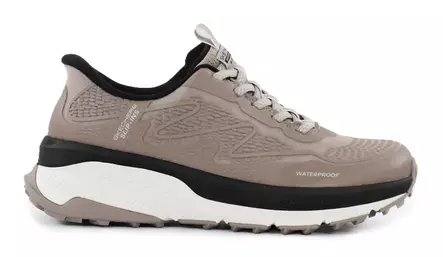 Skechers vattentäta sneakers för kvinnor 180257/TPBK SWITCH BACK - MIST taupe/svart - Skechers sneakers - 139407 - 2