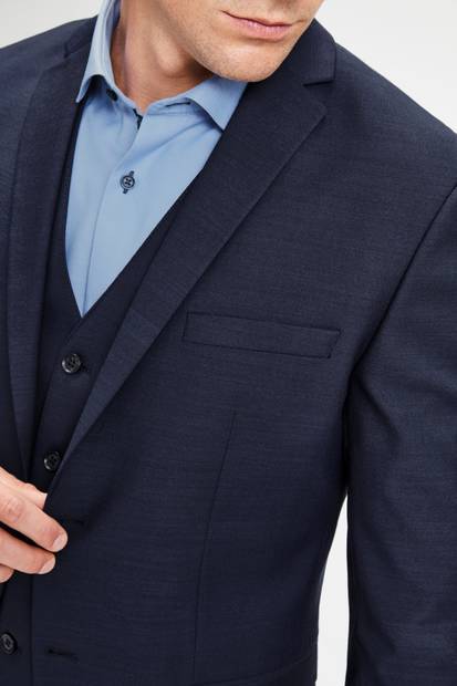 Jack&Jones Stretchig Kavaj Slim fit Solaris mörkblå - Kostymer för herrar - 123408 - 2