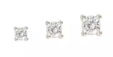 Snö of Sweden Örhängen Siri mini silver/klar - Örhängen - 138648 - 1