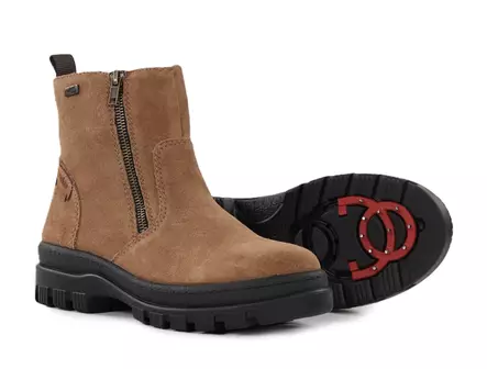 Rieker damstövletter med nitar X8251-24 brun - Rieker ankelboots - 139348 - 1