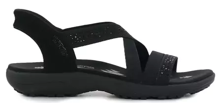 Skechers Sandaler 163574/BBK REGGAE SLIM - SUMMER SPARKLE Svart - Skechers sandaler - 141418 - 2
