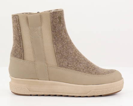Pomar Filtstövletter Kuusama beige/sand - Stövletter och kängor för damer - 132069 - 1
